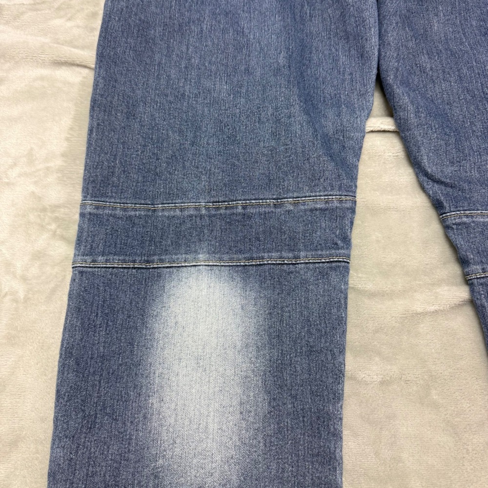 Refinery Republic Men's Blue Moto Jeans 36x30‎ Distressed Panels Denim Pants - Picture 7 of 16